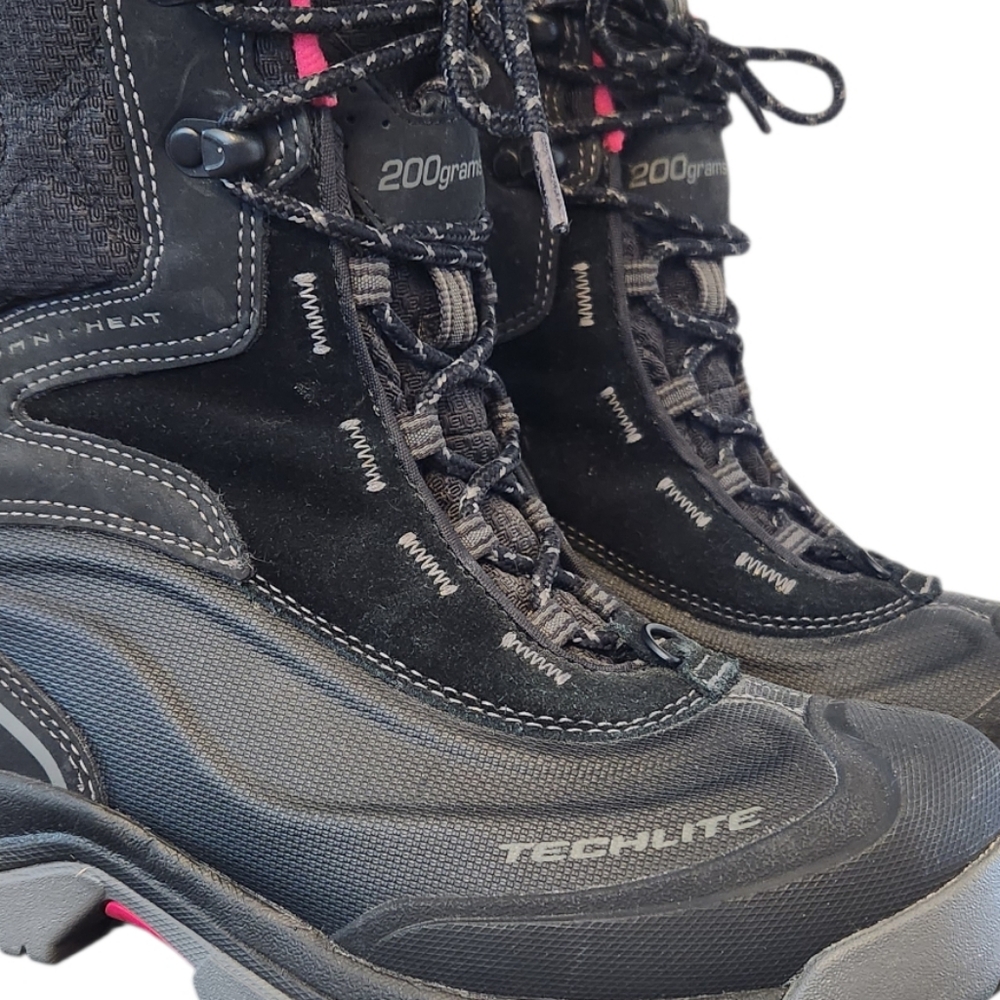 Columbia Women's Bugaboot Omni Grip Omni Heat Waterproof Winter Hiking Boot Sz 6 - Picture 2 of 7